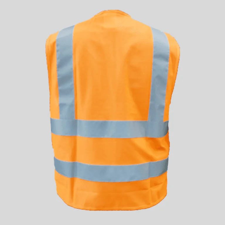 High Visibility Safety Vest – ANSI/ISEA & EN ISO 20471 Certified Reflective Vest - Image 3