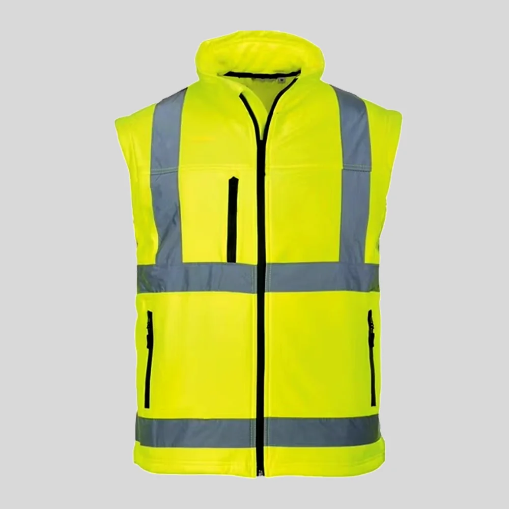 Long sleeve light road work safety life reflective bomber jacket