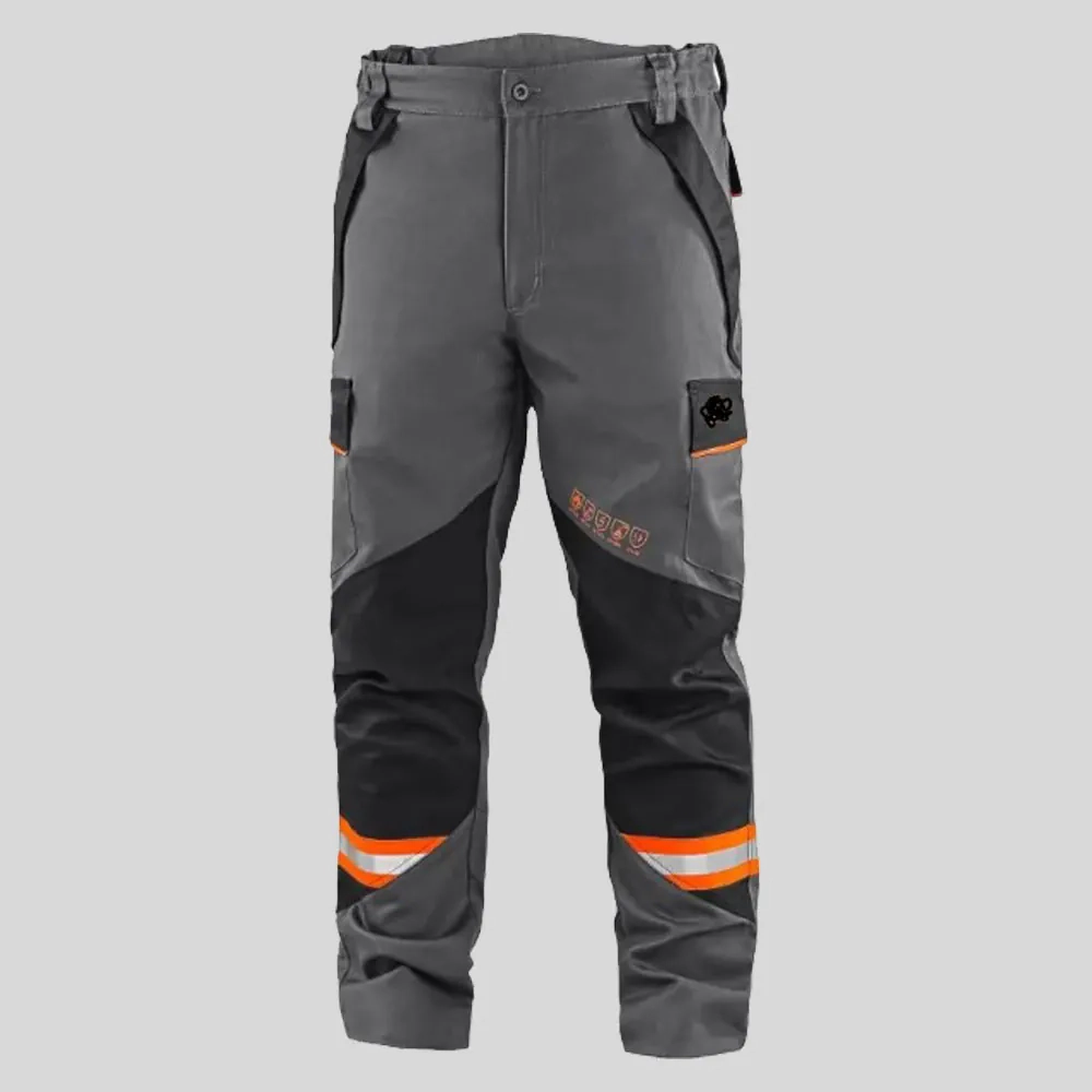 Q&Q WorkTech-Multi Protective Trousers – Grey/Black