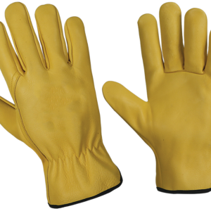 Unisex Leather Driver Gloves Thinsulate Liner Mechanics Works Utility Glove